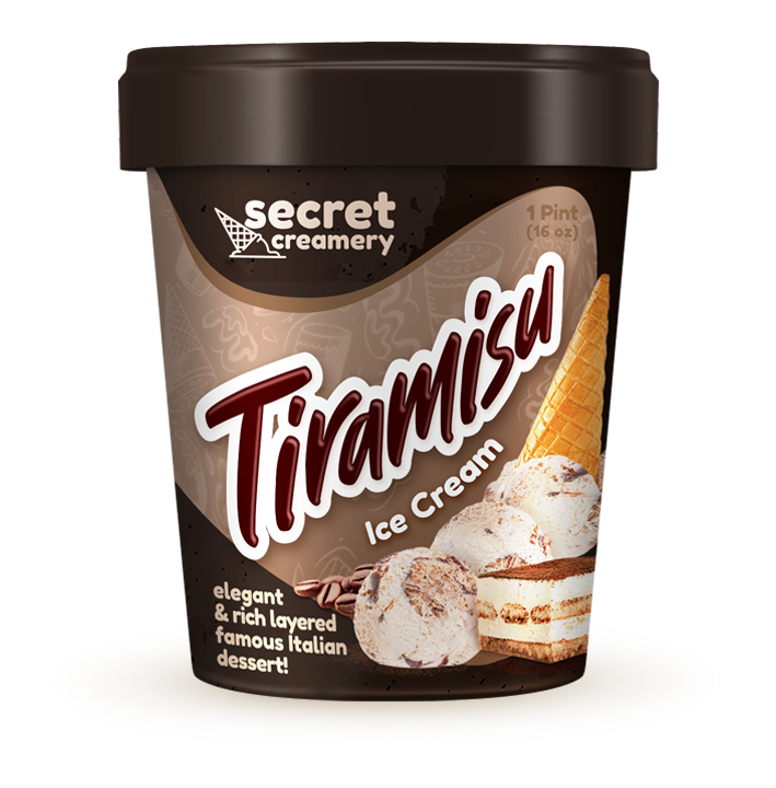 Tiramisu - Pint – Secret Creamery