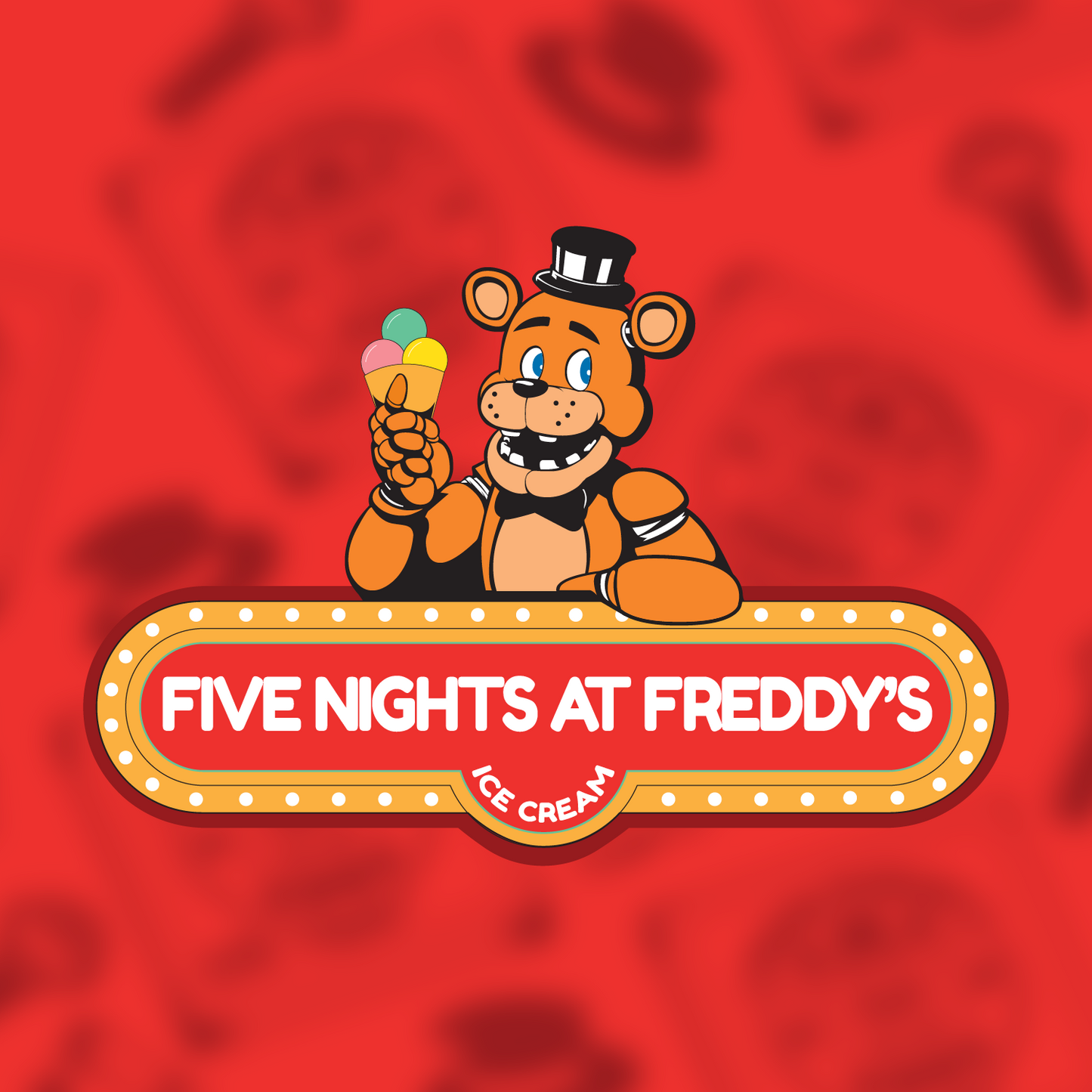 Five Nights At Freddy's X Secret Creamery Sticker Giveaway