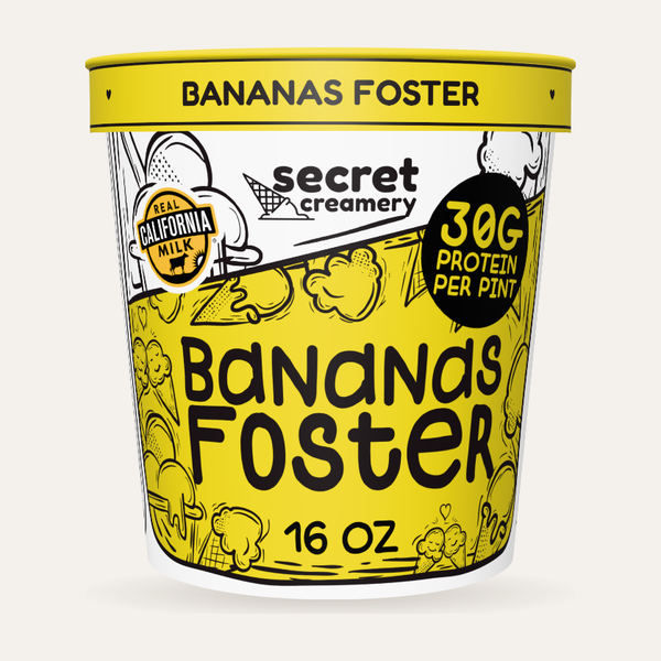 Bananas Foster — High Protein