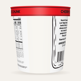 Secret Creamery Cherry Chocolate Chunk — High Protein 16 oz pint — high protein ice cream (30g protein) — back